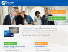 Tablet Screenshot of firstnationalcc.com